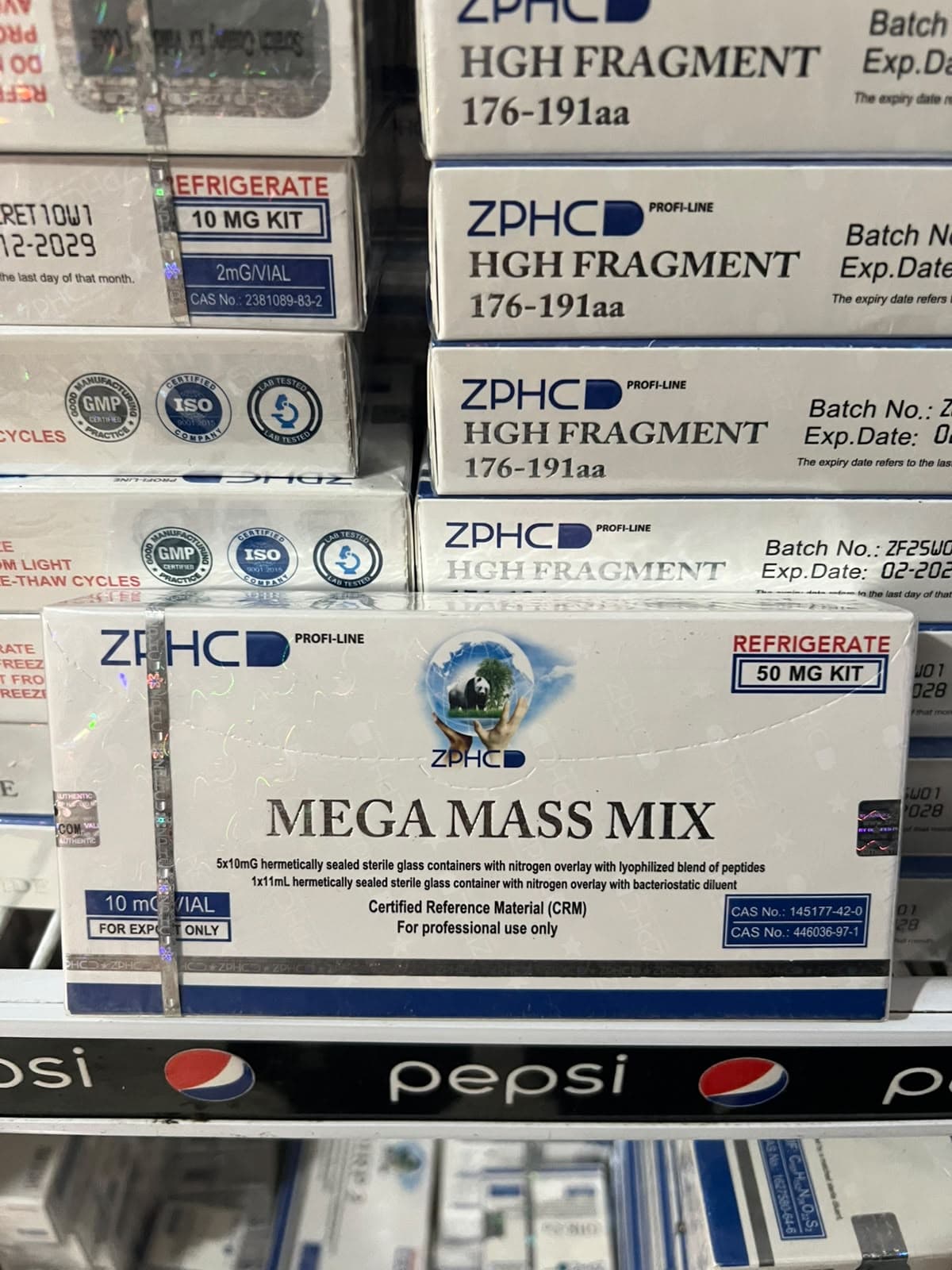 Mega Mass Mix Peptide Blend 50 mg Kit