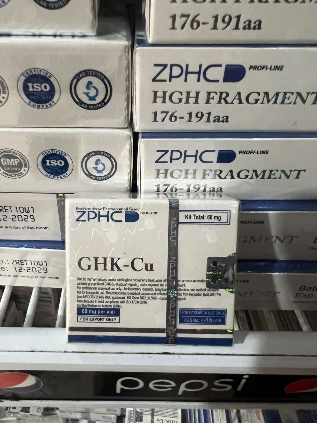 GHK-Cu Copper Peptide 60 mg Kit
